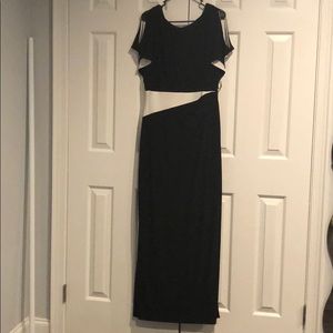 Long Ralph Lauren Black Dress - Size 12